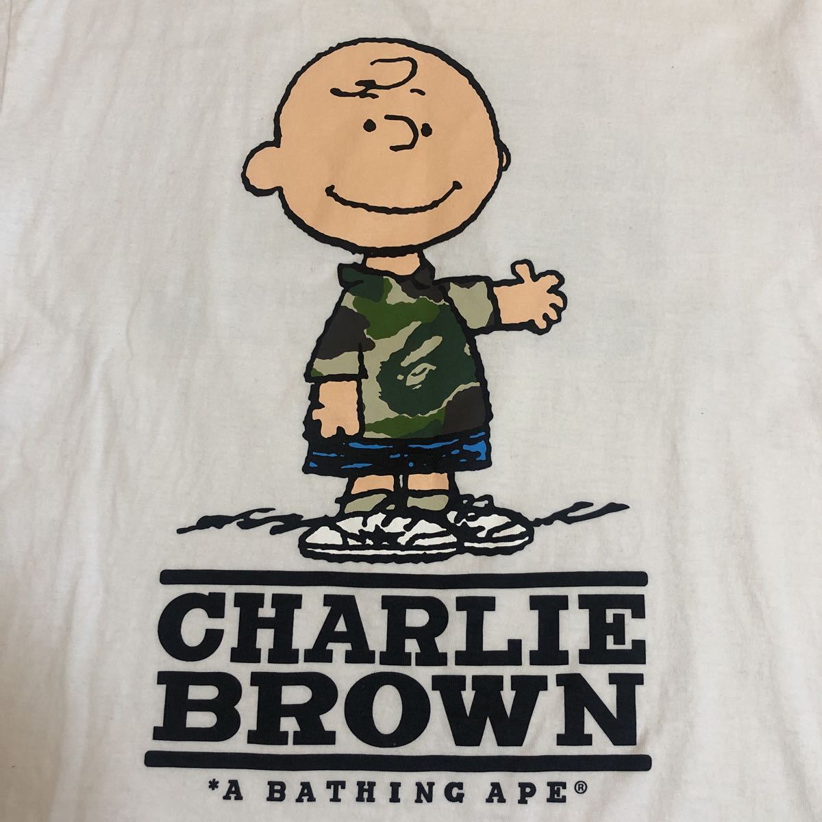 A peanuts BAPE Ape Bathing | - × snoopy BATHING Peanuts Gem Black