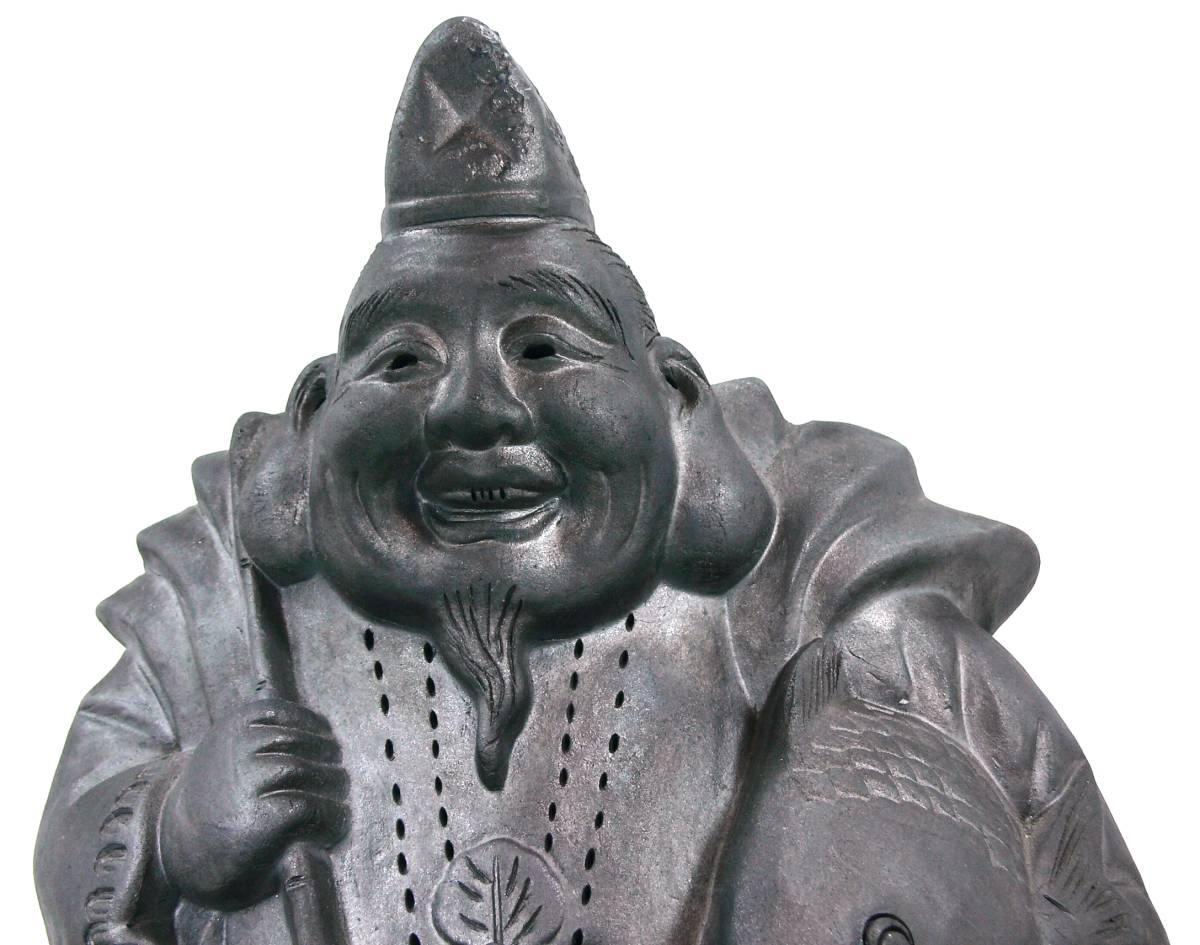 大黒天　鬼瓦 インテリア小物 大黒天 鬼瓦