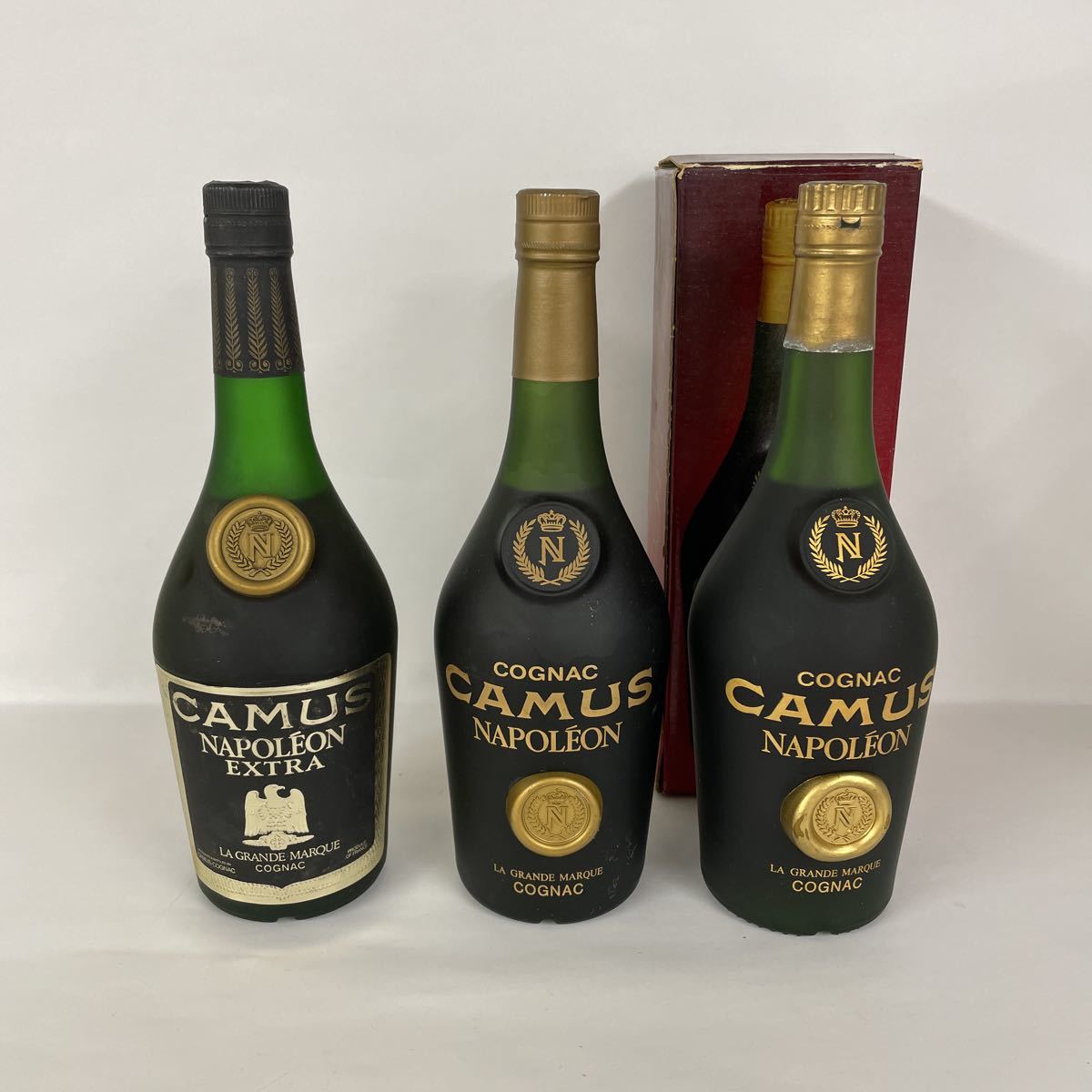 3本セット カミュ ナポレオン エクストラ 700ml 箱 ブランデー カミュ