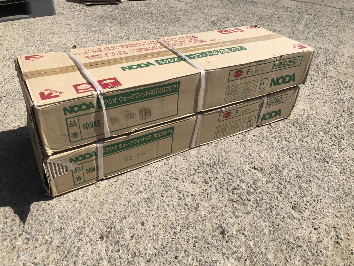 セール，限定SALE NODA ネクシオ ウォークフィット45 防音フロア NW45 S2-PA 床材 フローリング 24枚 2箱(床材)｜売買されたオークション情報、yahooの商品情報をアーカイブ公開 - オークファン 内装材料一般