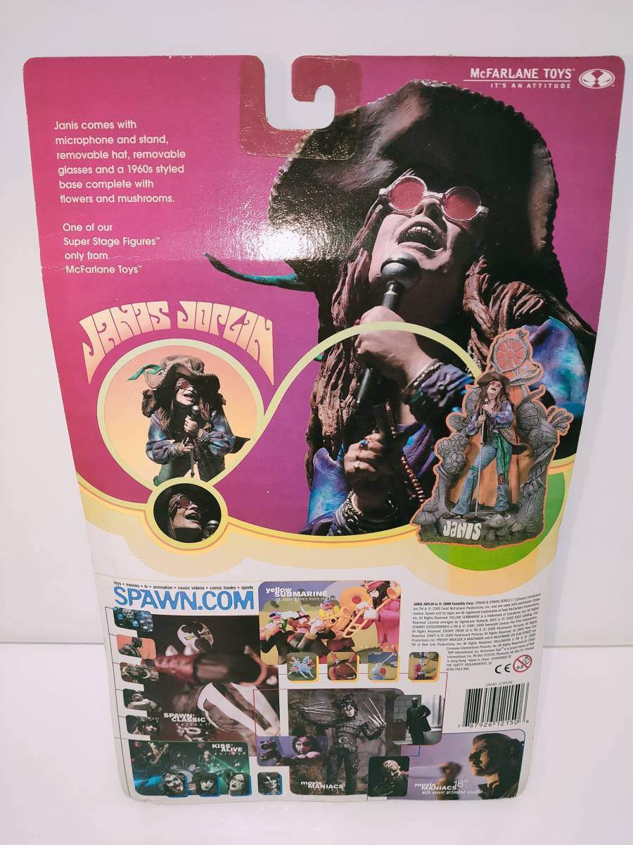 マクファーレン-トイ SPAWN ジャニス・ジョプリン フィギュア(芸能人 