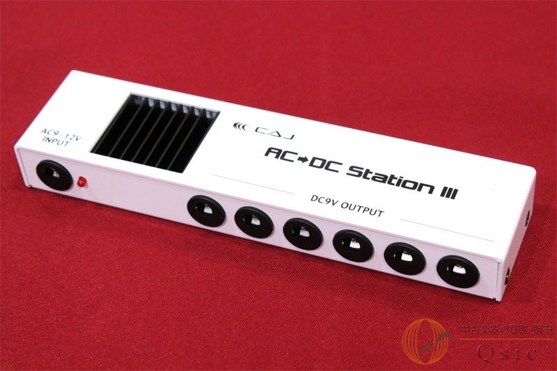 CAJ　AC/DC Station ver.Ⅲ 　9.68V改造 CAJ AC/DC Station ver.Ⅲ 9.68V改造 楽器・機材 CAJ AC/DC Station ver.