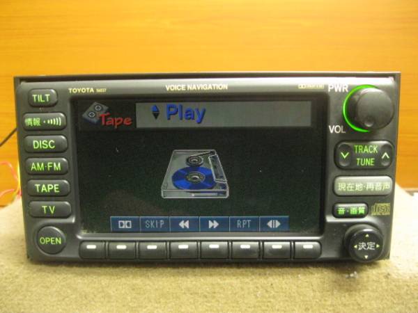 ☆TOYOTA純正 56037 VOICE NAVIGATION 86120-52100☆売切り(トヨタ