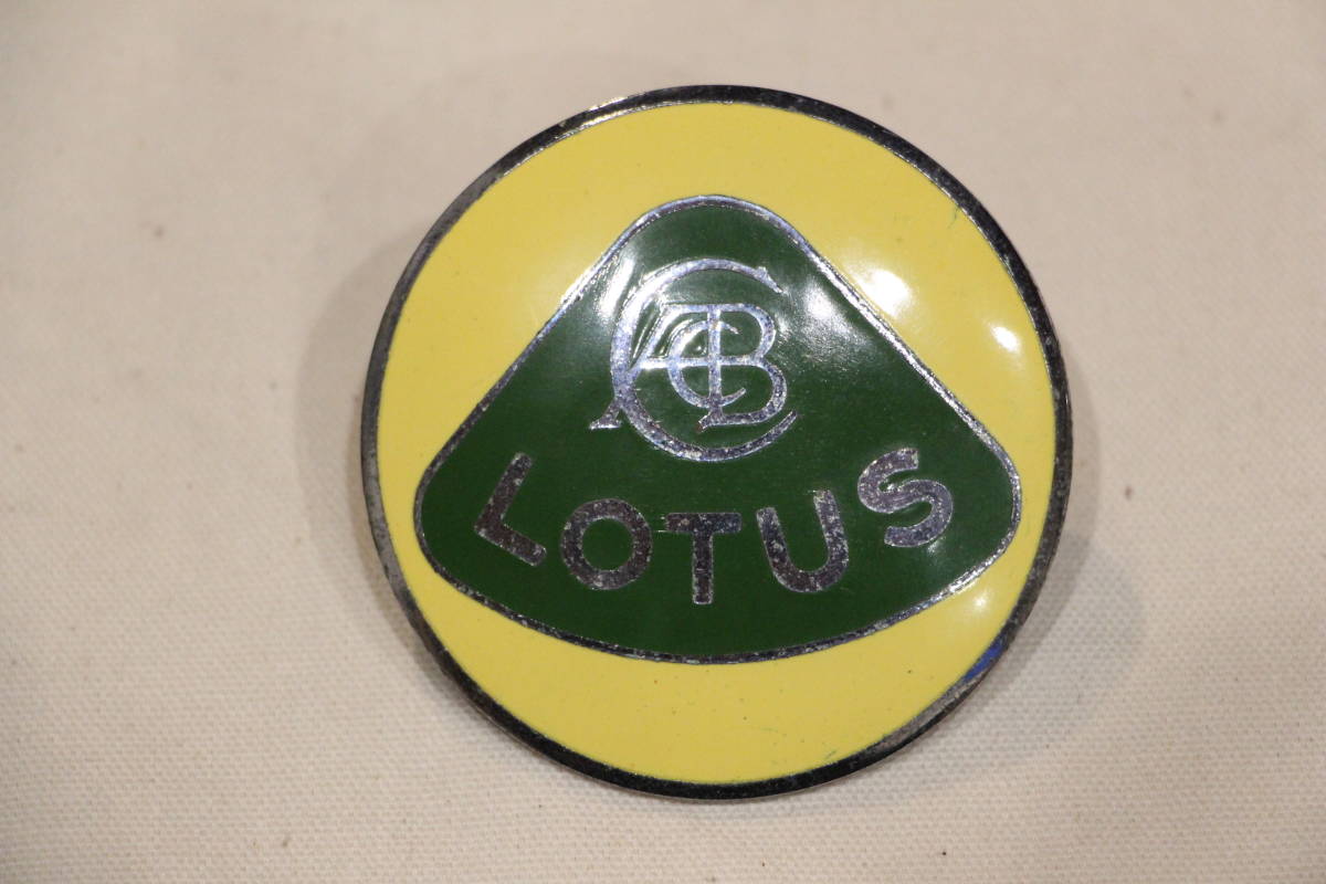 ロータス ノーズバッジ lotus ノーズバッチ 旧ロゴ ミニカー LOTUS