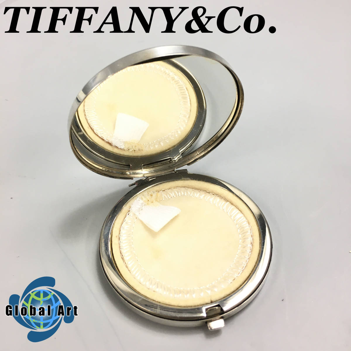 ☆C04206/TIFFANY&Co. ティファニー/コンパクトミラー/925 STERLING