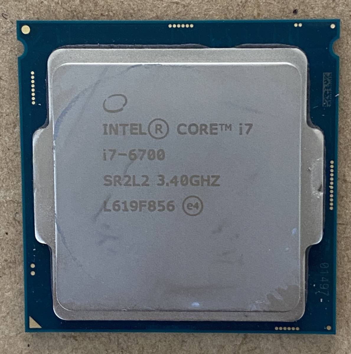 CPU Intel Core i7 8700 インテル 動作確認済 ⑥ Core Intel i7-8700