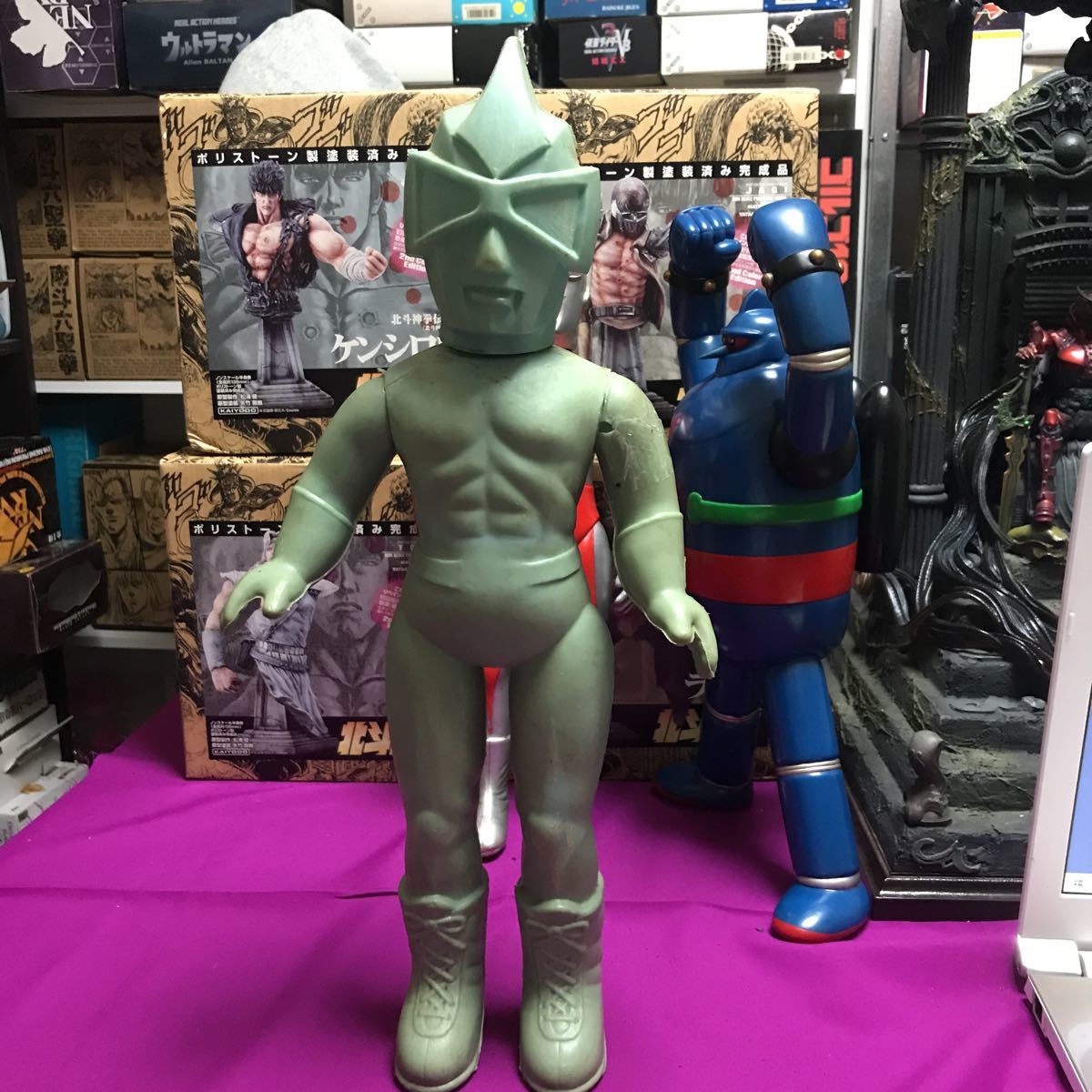 当時物 ミラーマン パチ 無版権 繰り返さ ミニソフビ 