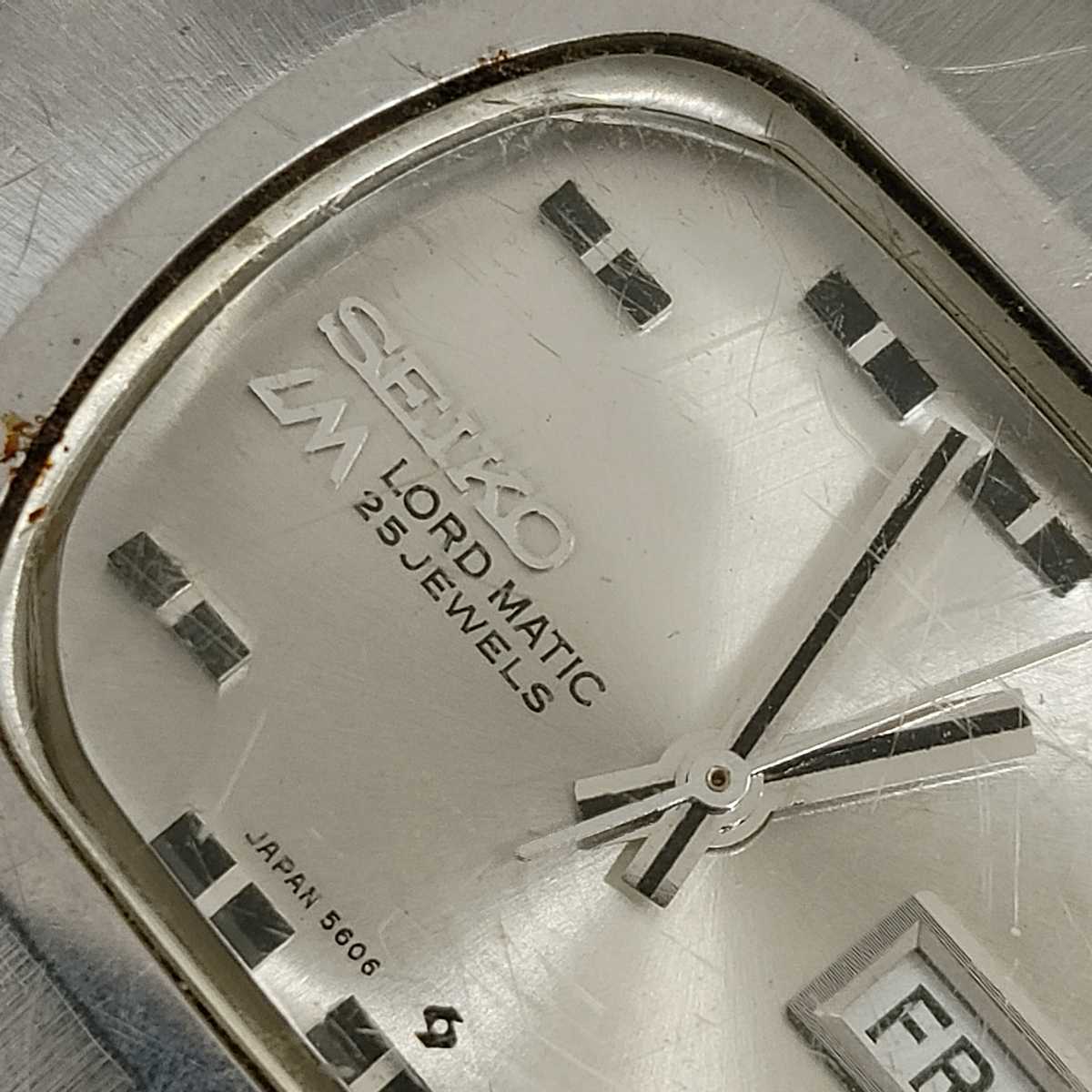 稼動】SEIKO LM ロードマチック 5606-5010 25石 デイト 自動巻き 