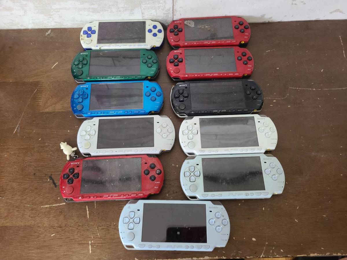 PSP - 0 1 SONY PSP-1000 vs VS 公式 まとめて7台セット Sony What Are PSP-2000 Differences? Black