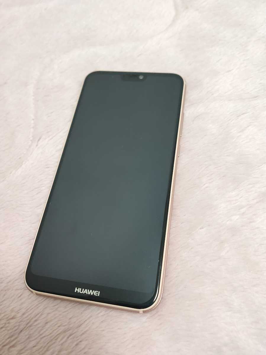 HUAWEI P20 Lite サクラピンク 32GB UQ mobile　ファーウェイ　pink SIMフリー 　スマホ　スマートフォン　本体　中古　送料無料　 P20 lite サクラピンク クラインブルー UQモバイル HUAWEI(ファーウェイ)
