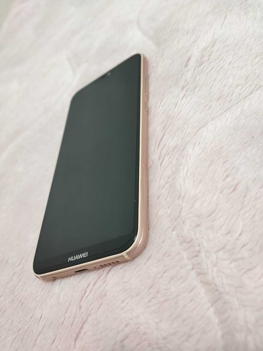 HUAWEI P20 Lite サクラピンク 32GB UQ mobile　ファーウェイ　pink SIMフリー 　スマホ　スマートフォン　本体　中古　送料無料　 P20 lite サクラピンク クラインブルー UQモバイル HUAWEI(ファーウェイ)