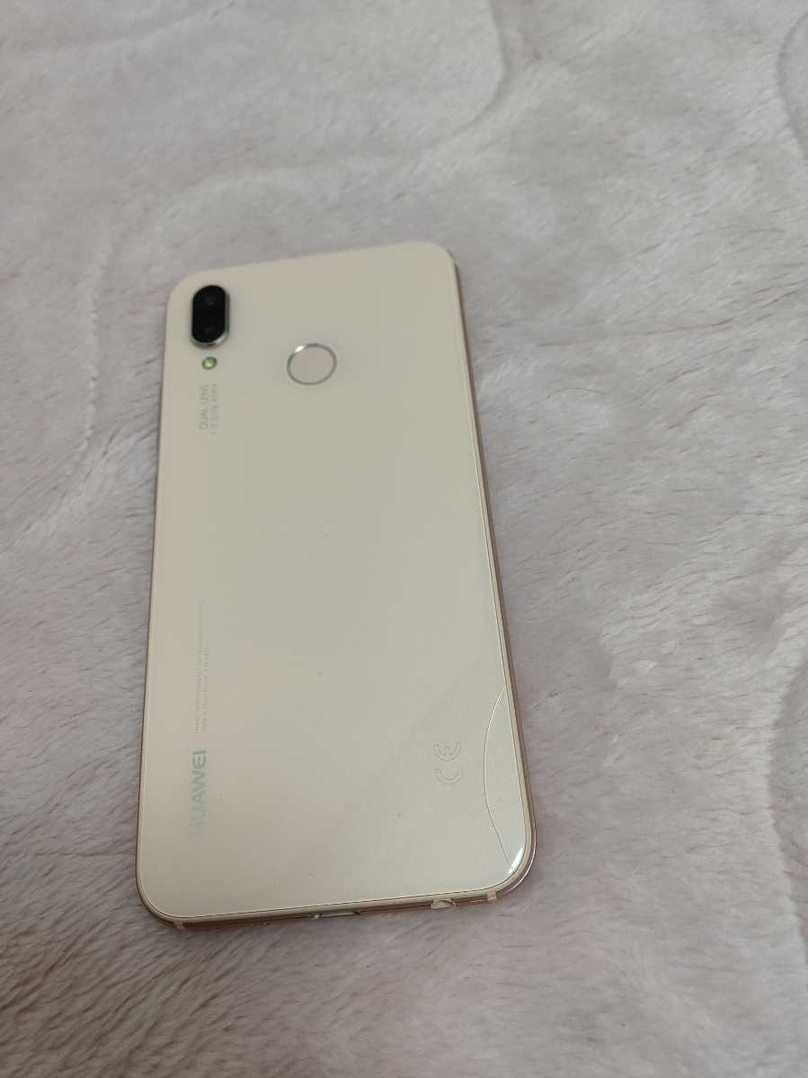 HUAWEI P20 Lite サクラピンク 32GB UQ mobile　ファーウェイ　pink SIMフリー 　スマホ　スマートフォン　本体　中古　送料無料　 P20 lite サクラピンク クラインブルー UQモバイル HUAWEI(ファーウェイ)
