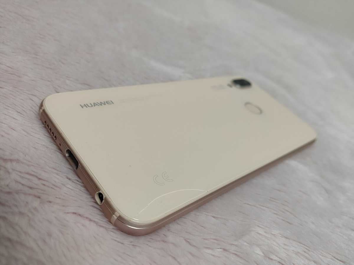 HUAWEI P20 Lite サクラピンク 32GB UQ mobile　ファーウェイ　pink SIMフリー 　スマホ　スマートフォン　本体　中古　送料無料　 P20 lite サクラピンク クラインブルー UQモバイル HUAWEI(ファーウェイ)