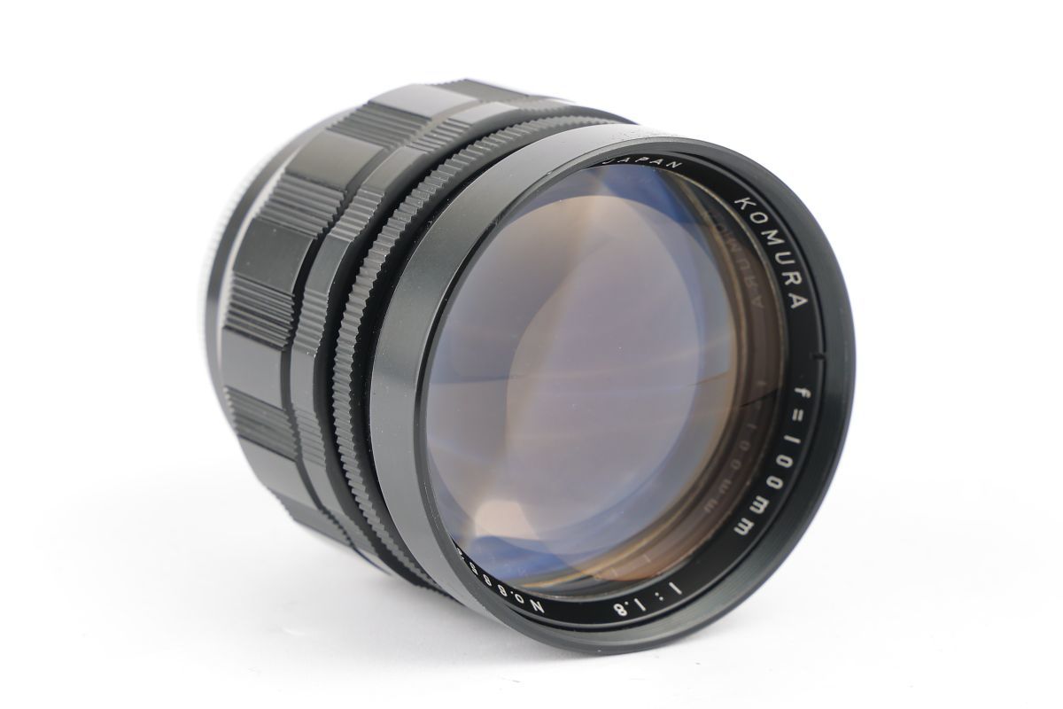 カメラレンズ KOMURA SANKYO KOHKI f=100mm 1:1.8 【公式通販】