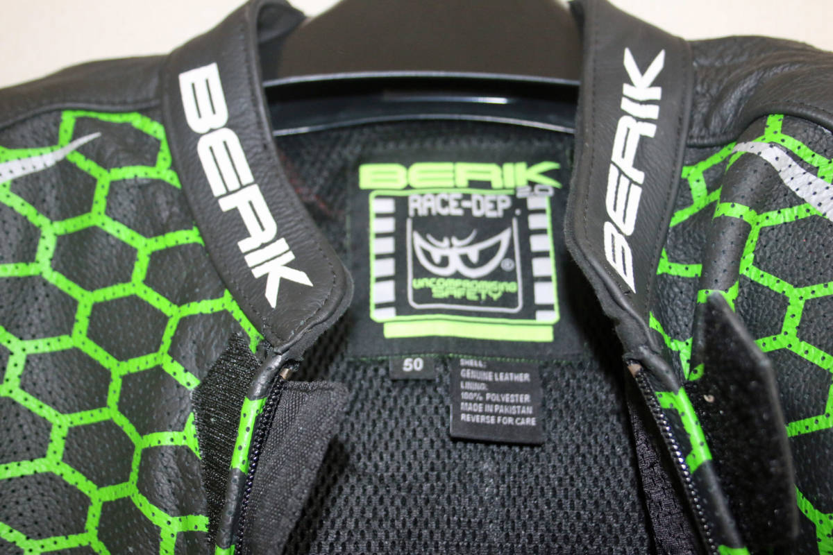 新品未使用 Berik x K's-STYLE GREEN＆BLACK＆RED ベリック ハイ