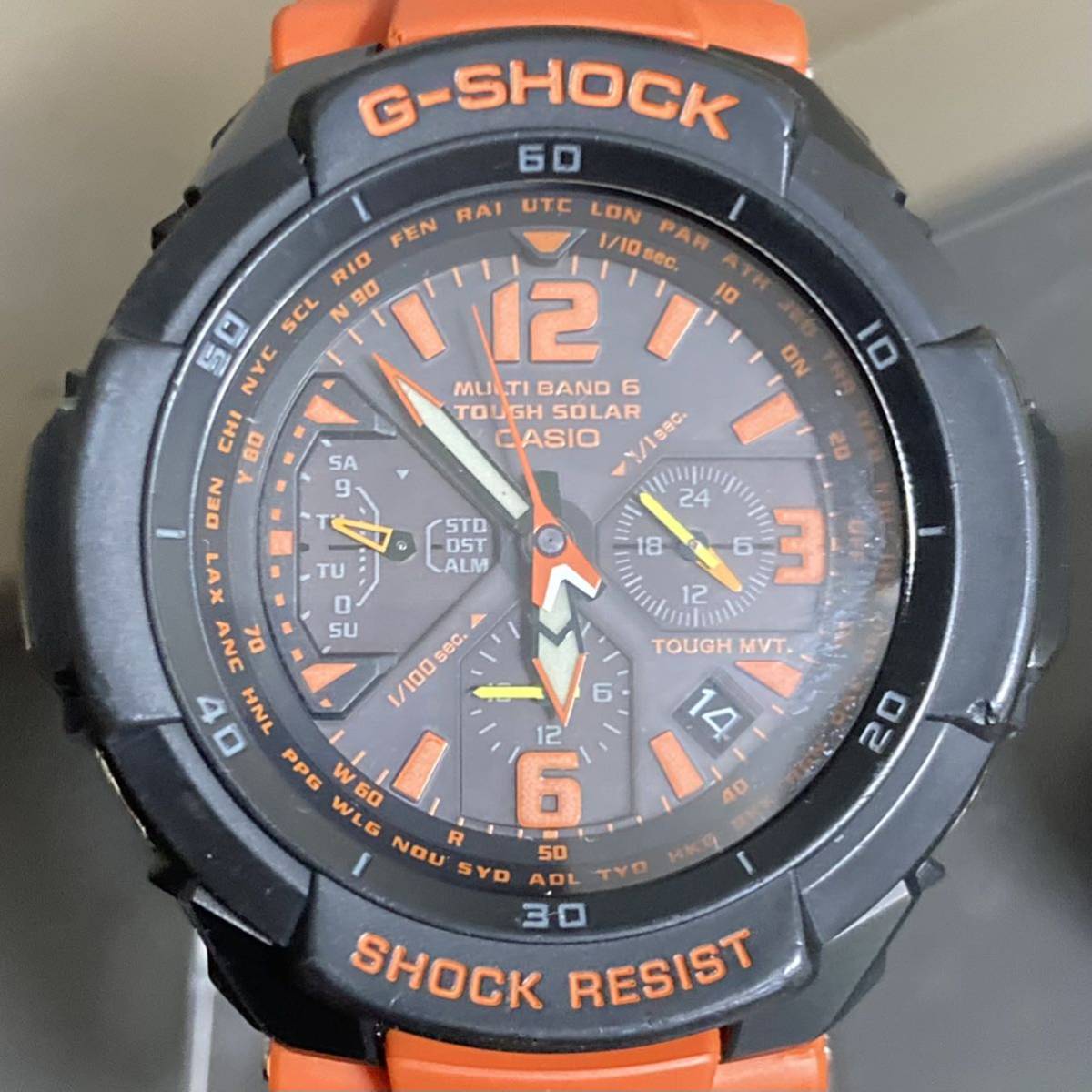 GW-3000B-1AJF G-SHOCK グラビティマスター カシオ 電波 スカ 美品G 