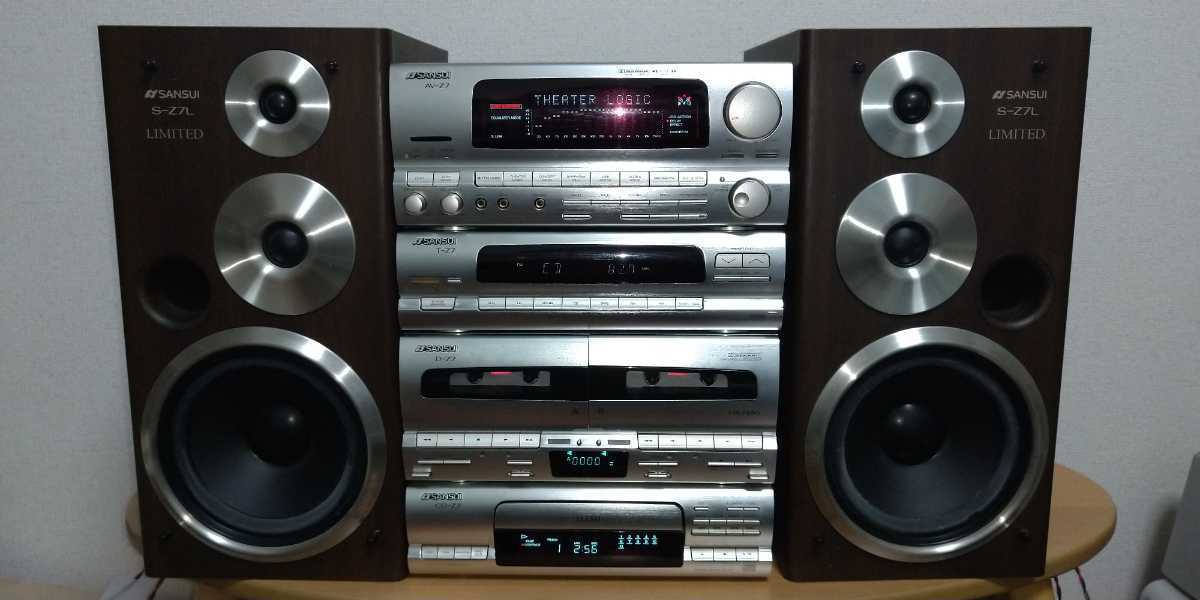 SANSUI サンスイ システムコンポ AV-Z7/T-Z7/D-Z7/CD-Z7/S-Z7L アンプ