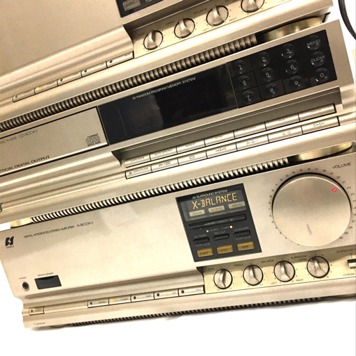 オーディオ機器 SANSUI システムコンポ T-900XV A-900XV G-900XV