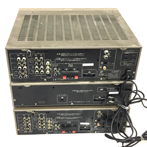 オーディオ機器 SANSUI システムコンポ T-900XV A-900XV G-900XV