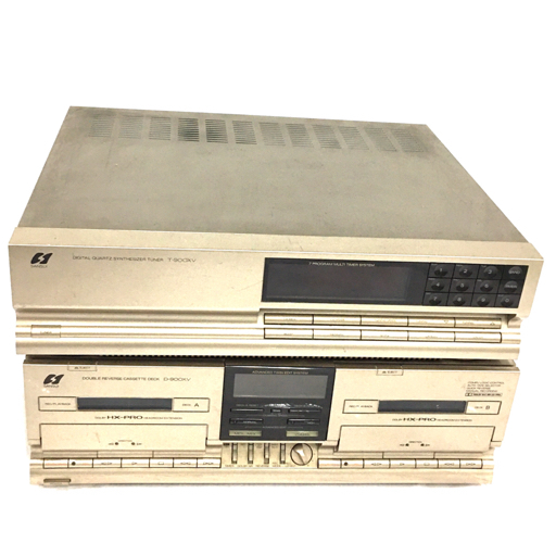 オーディオ機器 SANSUI システムコンポ T-900XV A-900XV G-900XV