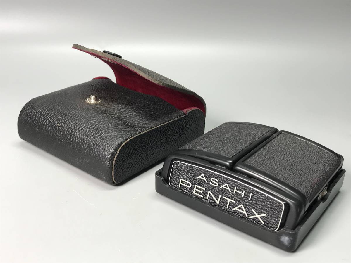 4＃A/A1623　ASAHI PENTAX アサヒペンタックス ウエストレベルファインダー　ケース付き　定形外350