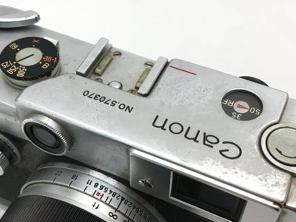 Canon 50mm f:2.8 レンジファインダー フィルムカメラ ジャンク 中古