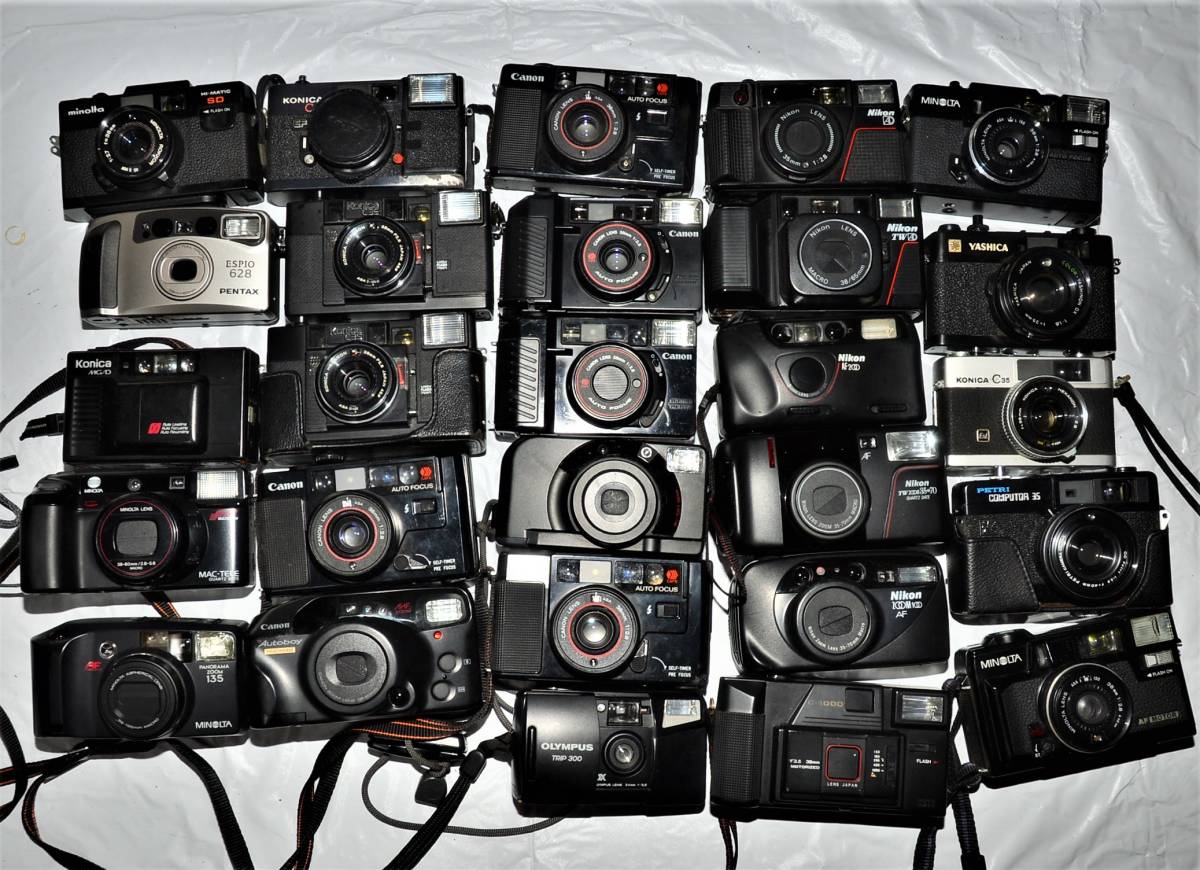 まとめ売り】フィルムカメラ デジカメ ニコン キヤノン 他 ジャンク品