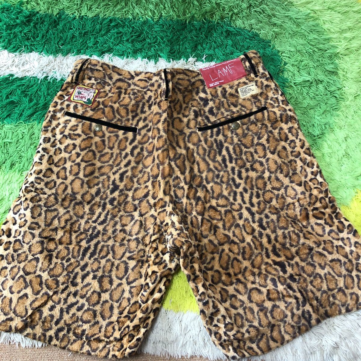 WTAPS ダブルタップス ヒョウ柄 ハーフパンツ サイズM｜た/ち/つ