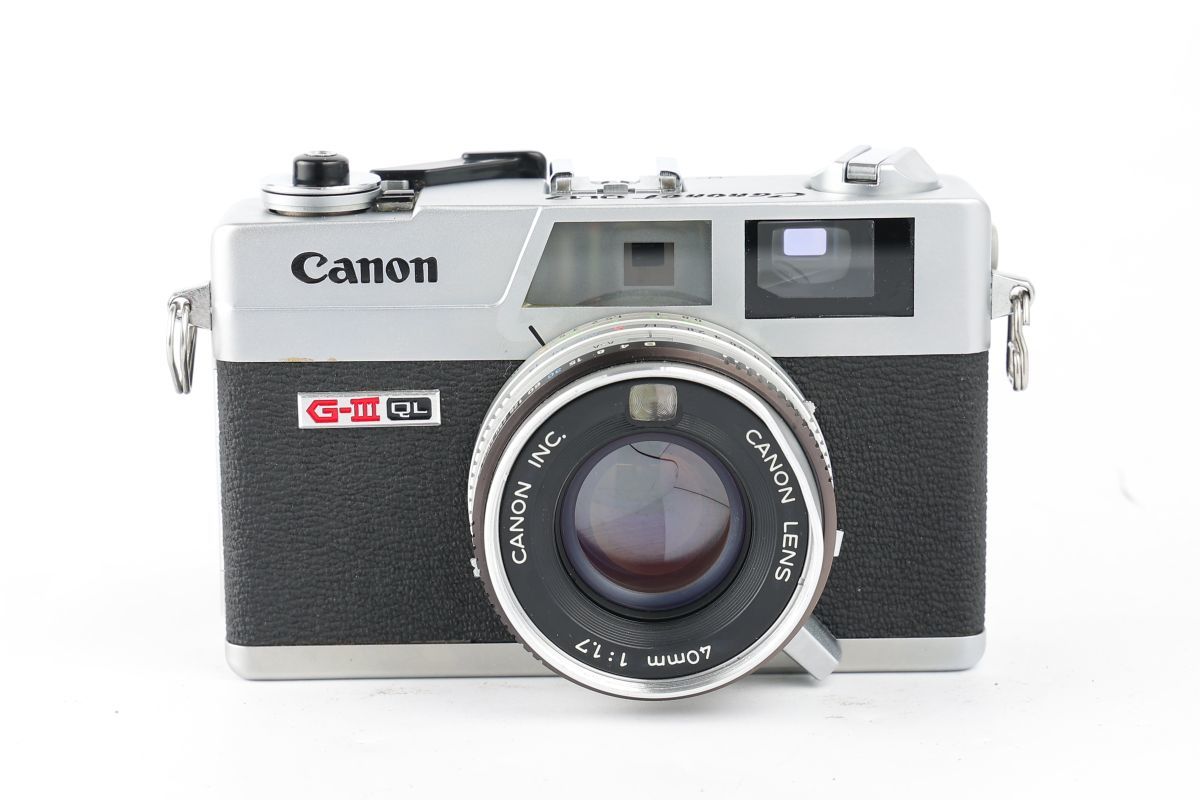 定番，人気SALE 08484cmrk Canon Canonet QL17 G-III CANON LENS 40mm F1.7 大口径レンズ レンジファインダー(キヤノン)｜売買されたオークション情報、yahooの商品情報をアーカイブ公開 - オークファン キヤノン
