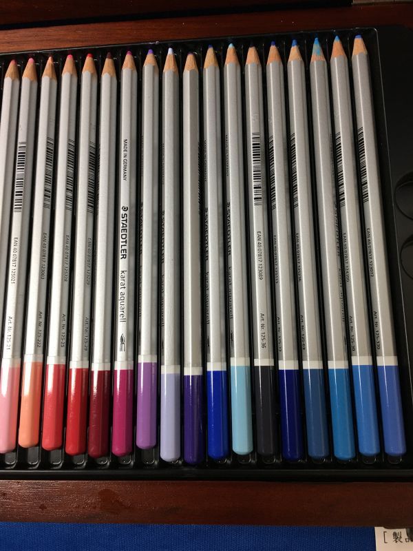文房具大量 Kys1129 STAEDTLER karat aquarell クリエイティブボックス 全60色