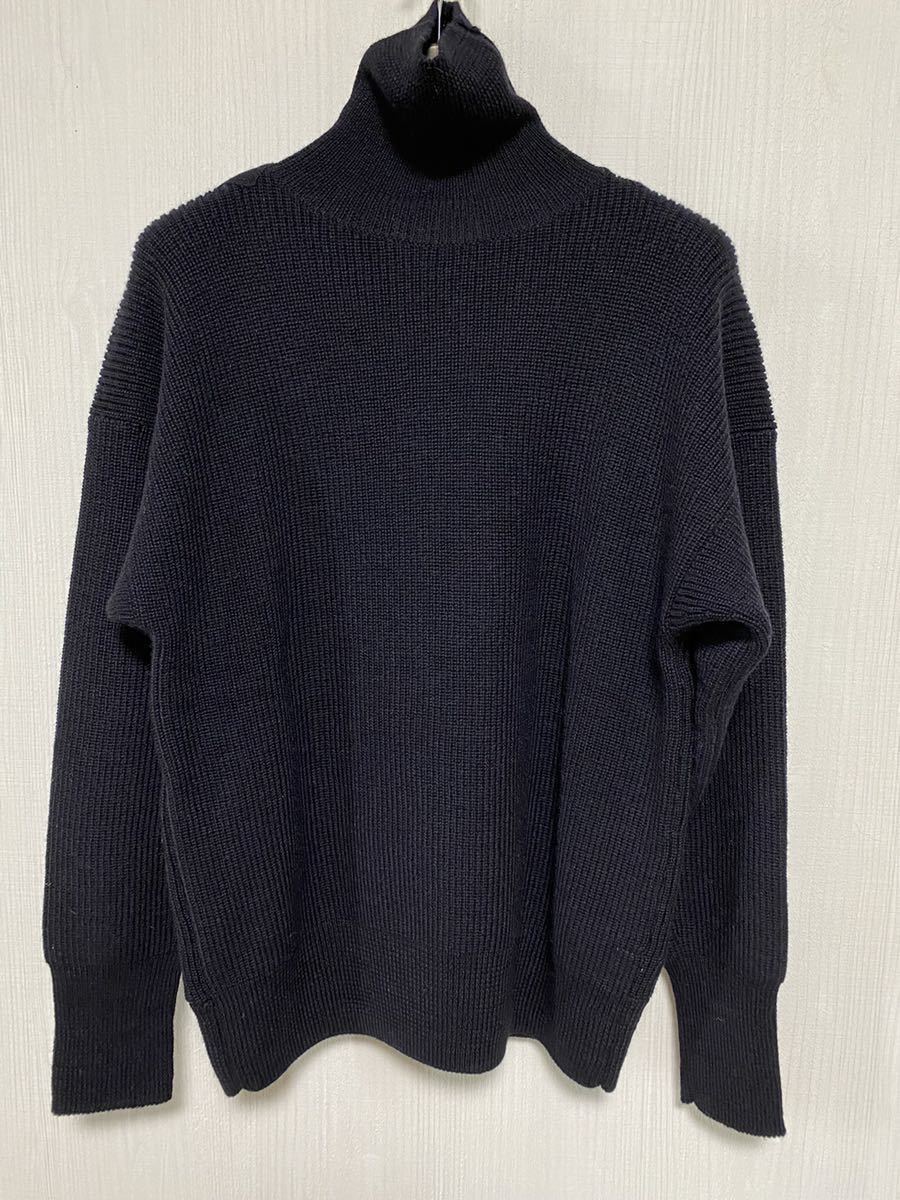 NICENESS ROOSTER ウールアルパカタートルネックセーター