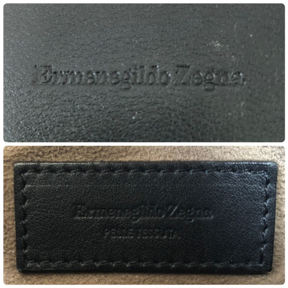 1円【美品】ErmenegildoZegna エルメネジルドゼニア PELLETESSUTA 