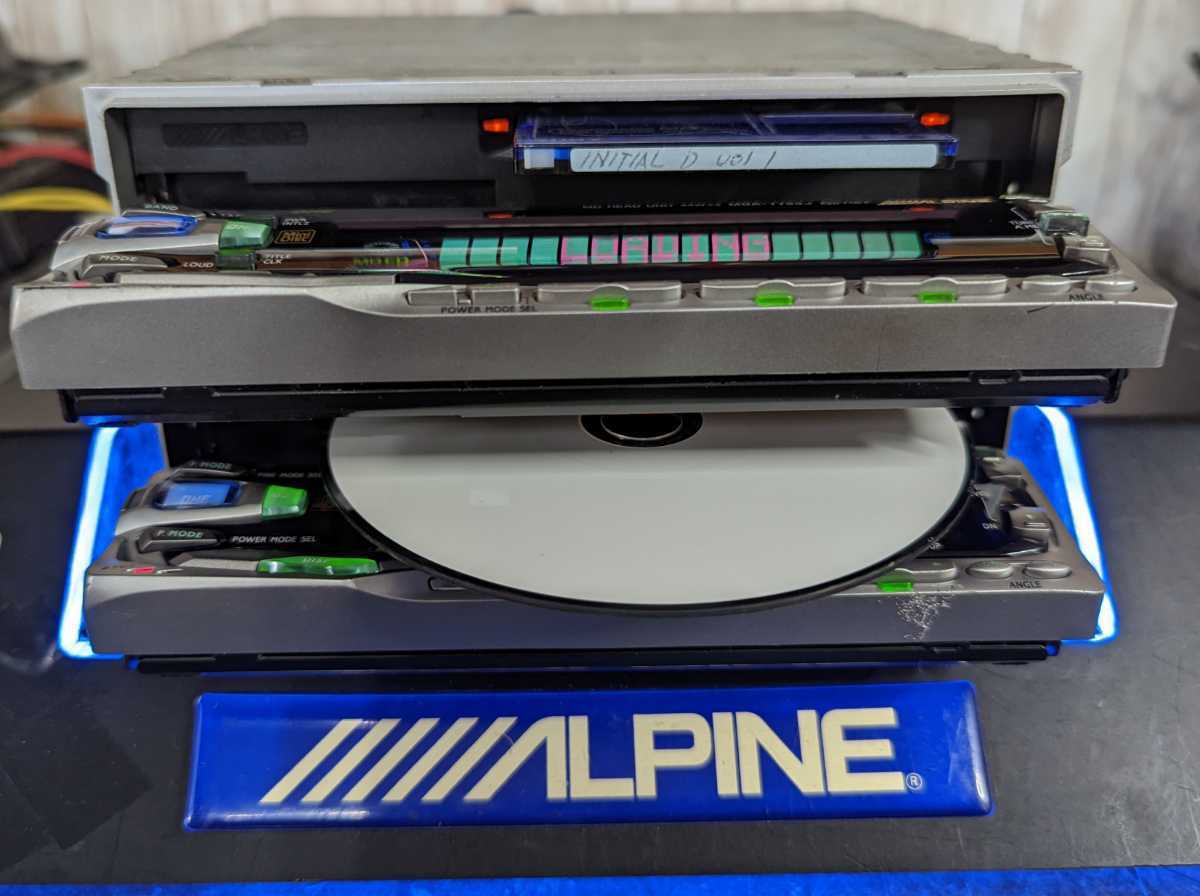 アルパイン CD MD DSP MDA-7755J CDA-5755 サウンド フィールド