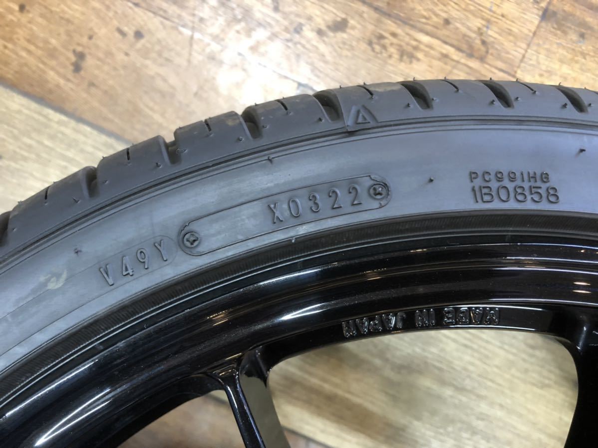 TWS RS317 PCD112×5穴 19インチ 8.5J インセット30 鍛造 ※バリ山タイヤ