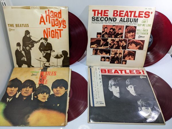 The Beatles Meet - : LP ⁄ the – メルカリ 貴重！日本版の赤盤