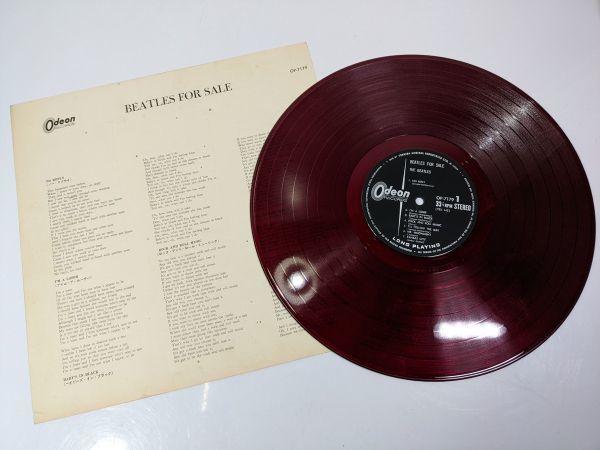 稀少黒のおまけ付き！　綺麗な良い赤盤　　ミート！　ビートルズ The Beatles Meet - : LP ⁄ the – メルカリ 貴重！日本版の赤盤