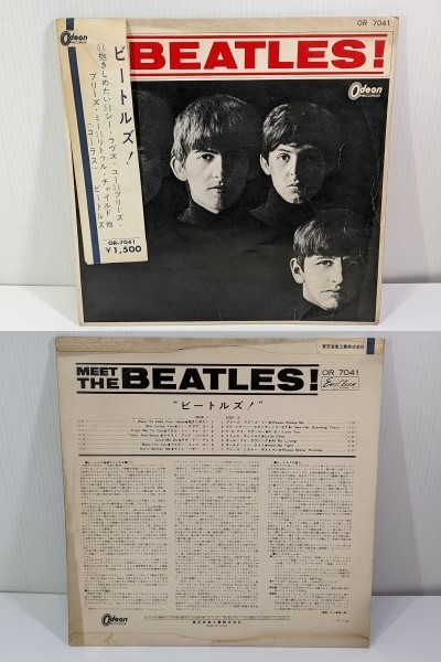 The Beatles Meet - : LP ⁄ the – メルカリ 貴重！日本版の赤盤