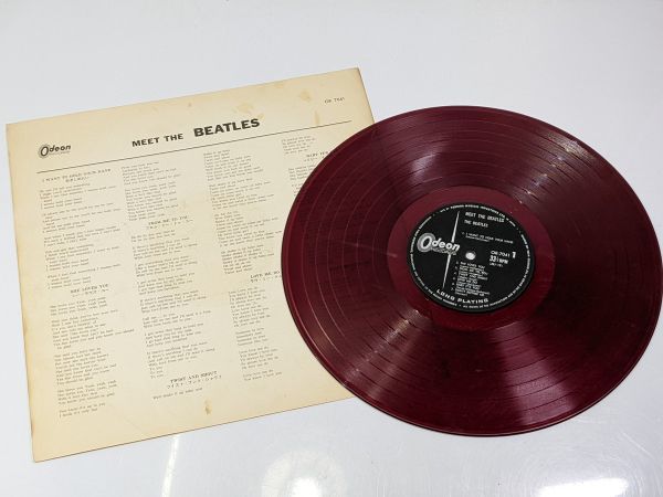 The Beatles Meet - : LP ⁄ the – メルカリ 貴重！日本版の赤盤