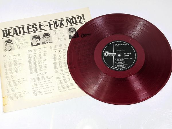 The Beatles Meet - : LP ⁄ the – メルカリ 貴重！日本版の赤盤