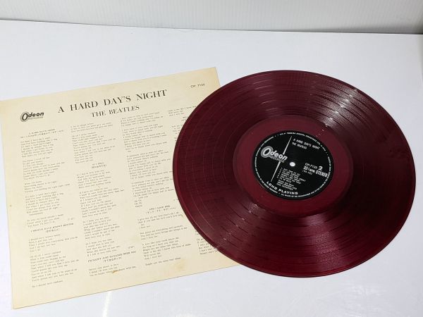 The Beatles Meet - : LP ⁄ the – メルカリ 貴重！日本版の赤盤