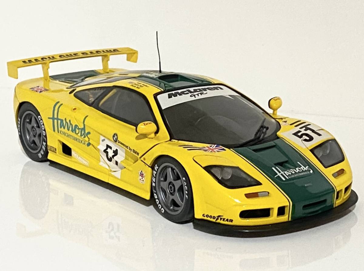 新作，人気 1/18 McLaren F1 GTR 3rd Le Mans 1995 #51 Harrods Justin & Derek Bell Andy Wallace マクラーレンF1GTR 3位 ル マン1995(レーシングカー)｜売買されたオークション情報、yahooの商品情報をアーカイブ公開 - オークフ レーシングカー