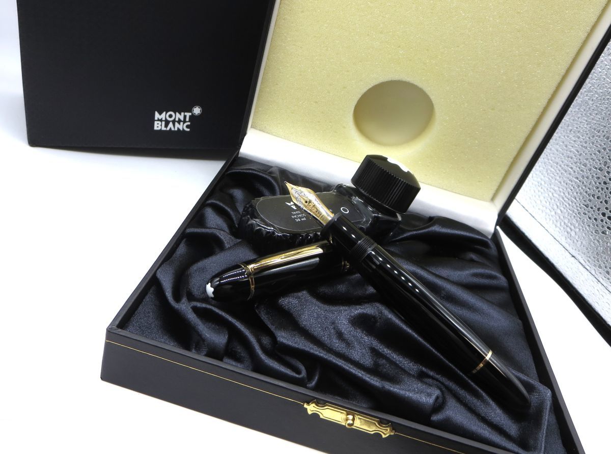 MONTBLANC】モンブラン 万年筆 18K 750 ペン先 ジャンク モンブラン