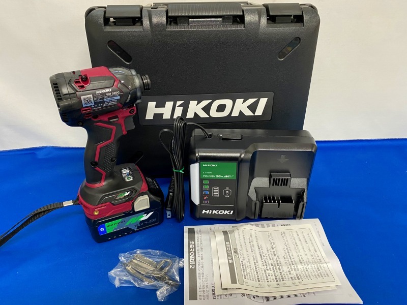 HiKOKI コードレスインパクトドライバ 36V WH36DCフレアレッド HiKOKI コードレスインパクトドライバ 36V WH36DCフレアレッド