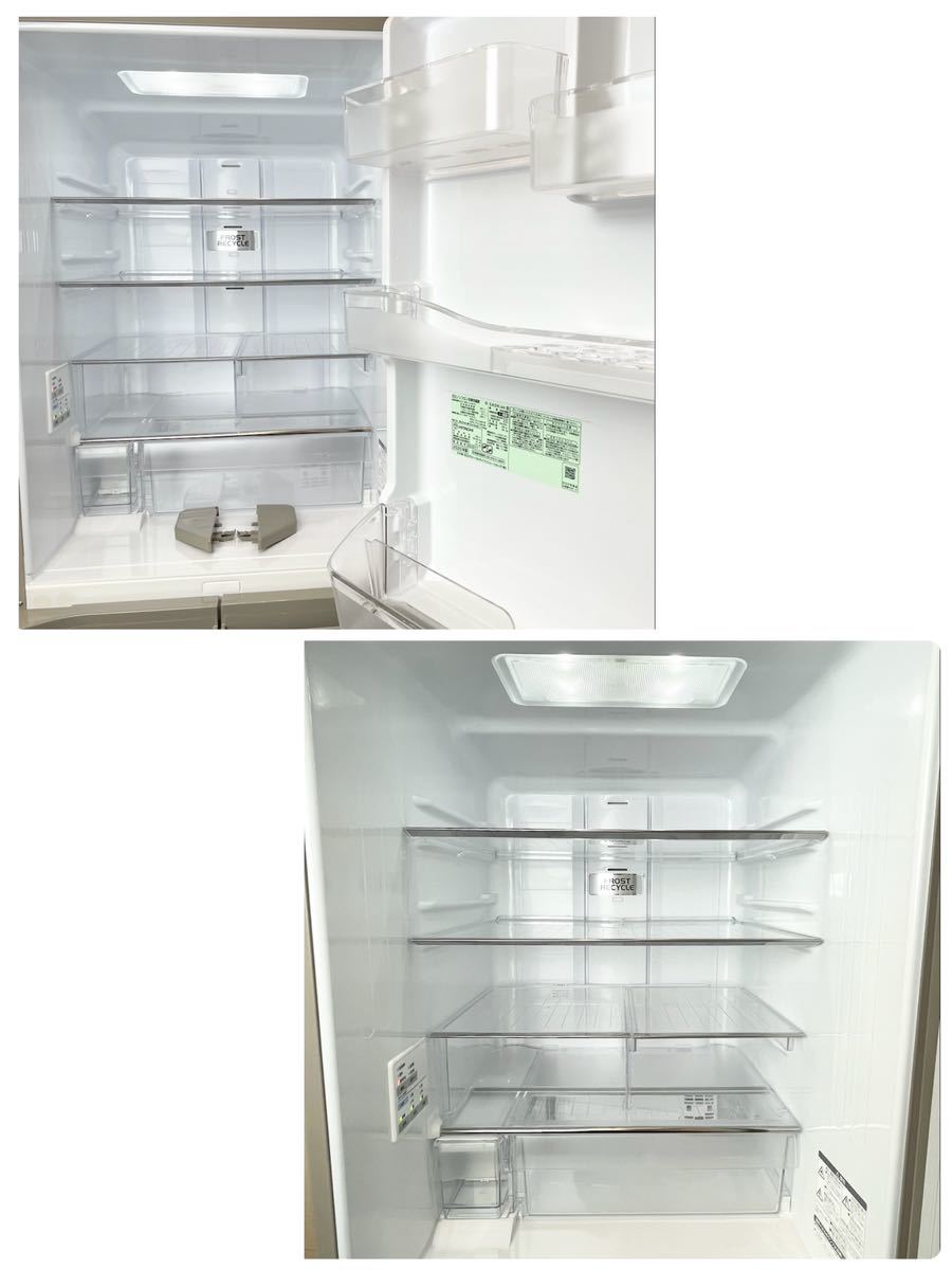 215＊中古品 2020年製 日立 HITACHI ノンフロン冷凍冷蔵庫 R-S40N(XN 