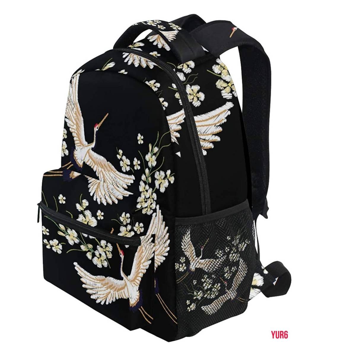 新作入荷，新作登場 リュック 和柄 お洒落 A4サイズ 大容量 撥水加工 通勤 通学 買い物 アウトドア 普段使い 軽量 水筒収納可 男女兼用 高級感 ブラック(リュックサック、デイパック)｜売買されたオークション情 リュックサック、デイパック