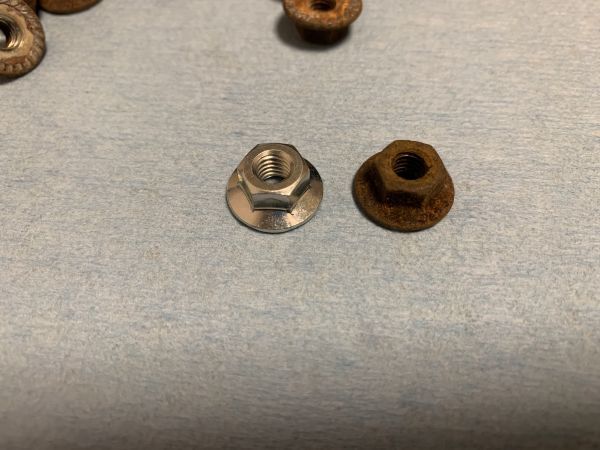 希少品 SSR ケーニッヒ ピアスボルト ゴールド M6 KOENIG 検）当時物 
