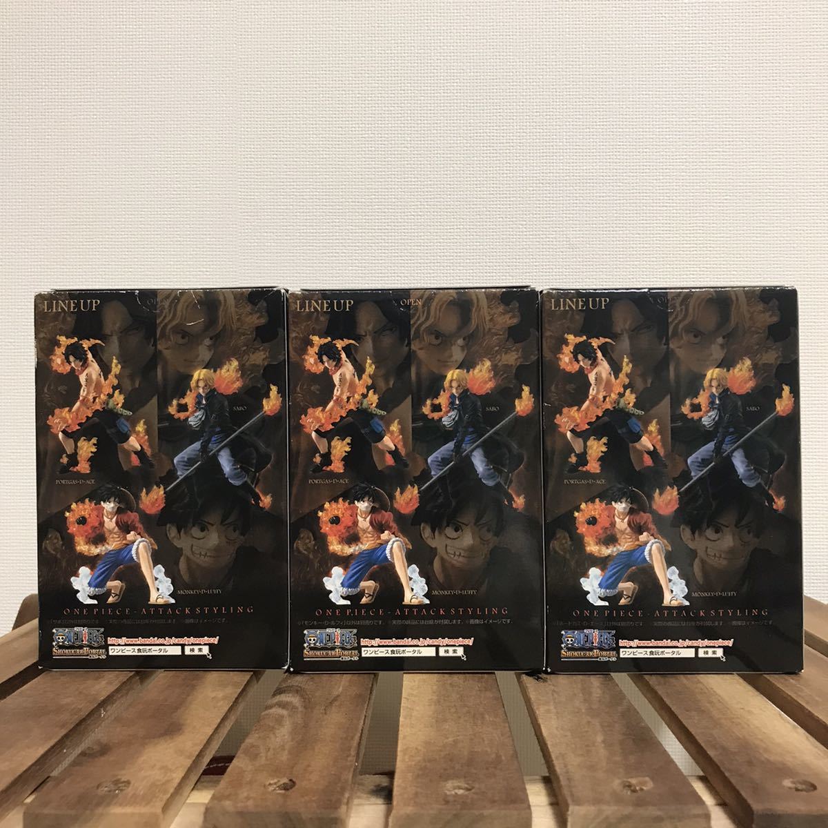 STYLING ATTACK ワンピース 炎の3兄弟 ルフィ エース 炎の3兄弟｜発売 