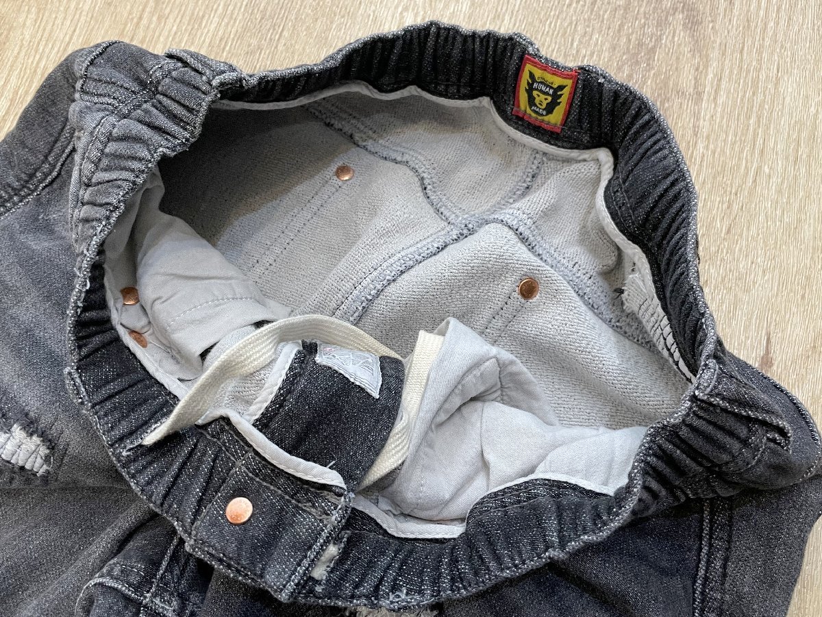 極美品 ヒューマンメイド HUMAN MADE スウェットパンツ S デニム 