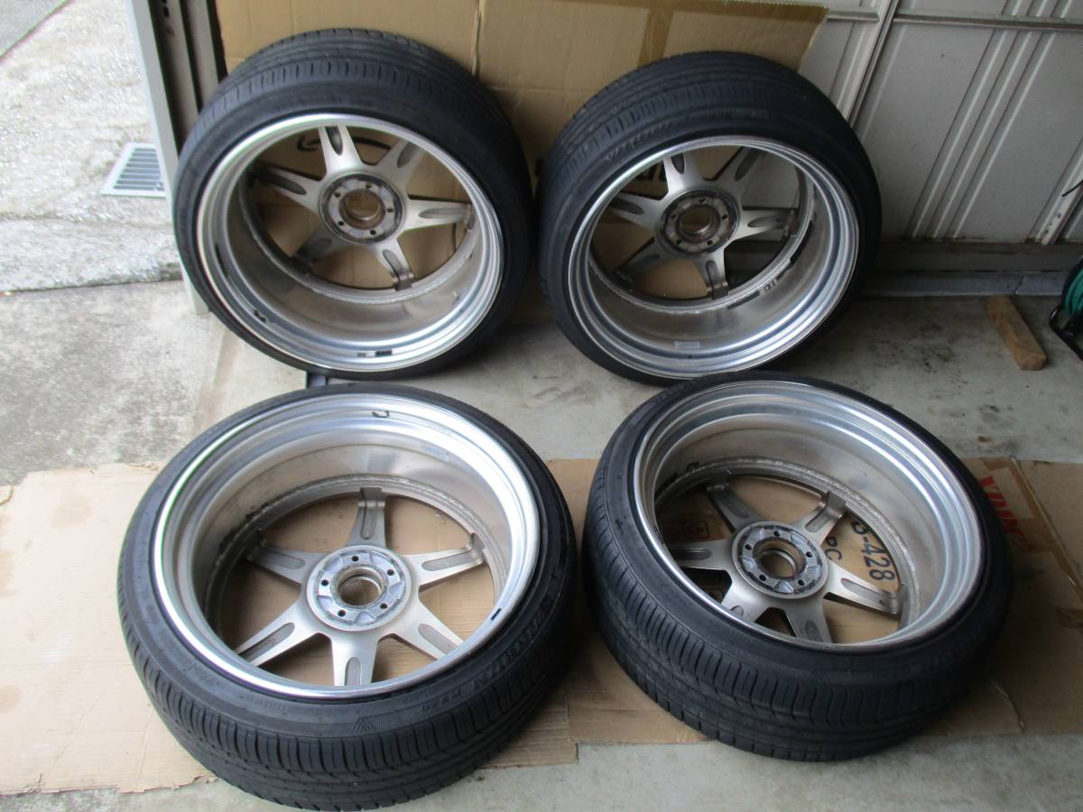 WORKジースト21インチ9.5j+34