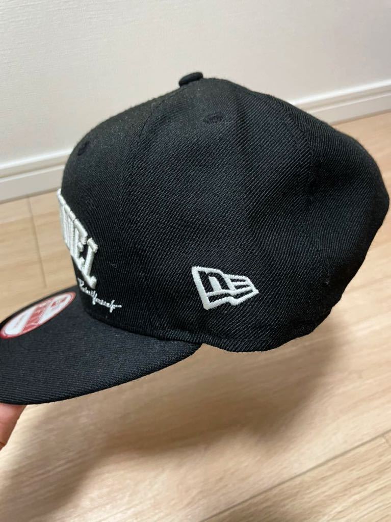 美品！バックチャンネル×ニューエラ スナップバック黒 Back Channel NEW ERA SNAPBACK CAPバックチャンネル ニューエラ 極美
